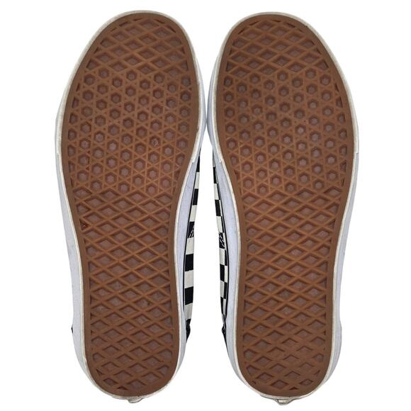 Vans Old Skool Checkered Low Top Skate Shoes Black White Women’s 8.5 Men’s 7 - Picture 6 of 13